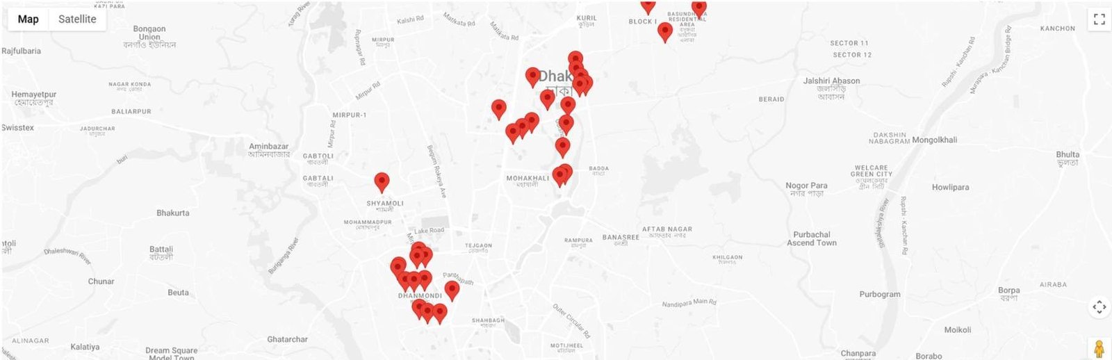 OPL map location and contact information