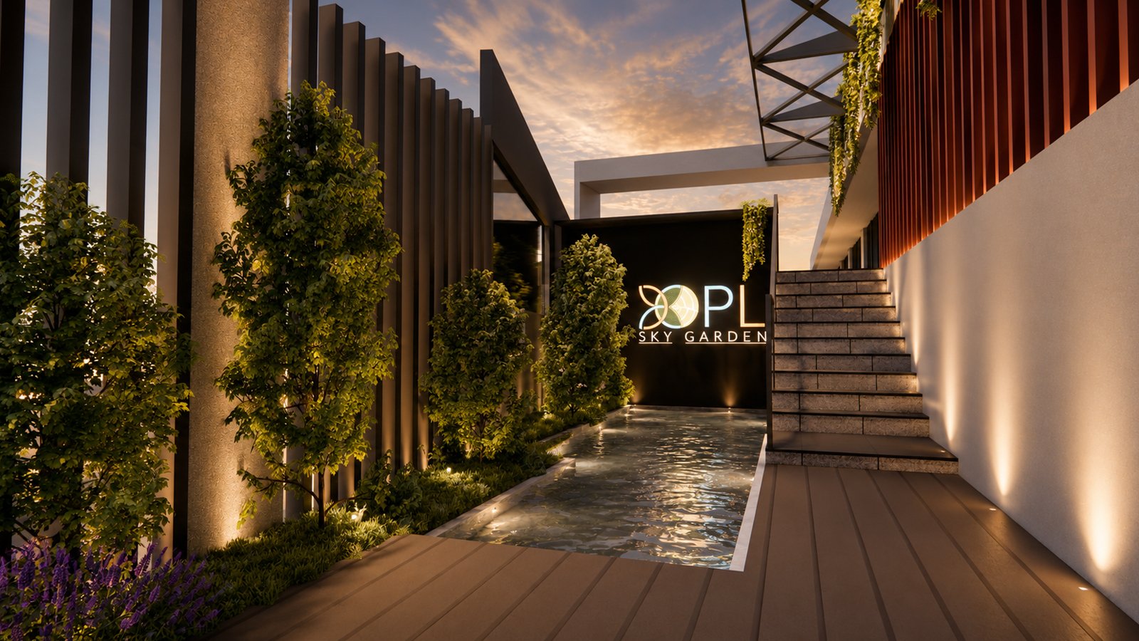 OPL Sky Garden architectural view